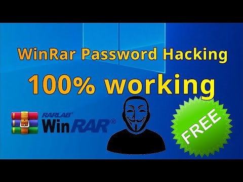 How to hack WinRar password |Recover password| 100% working