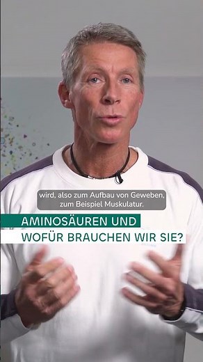 Was sind eigentlich Aminosäuren und wofür brauchen wir sie? - Doc Martin #shorts