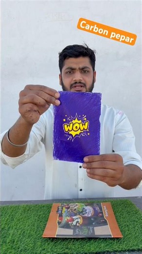 I made carbon paper from pen😱#shorts