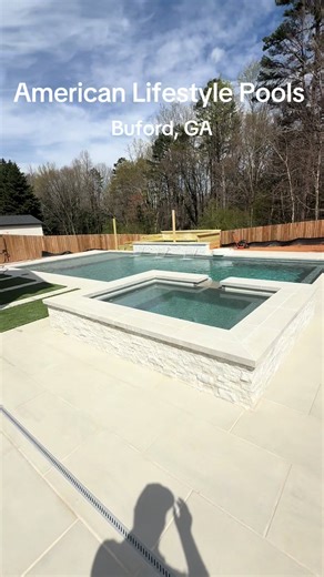 Stunning 18x36 Custom Pool in Buford, GA