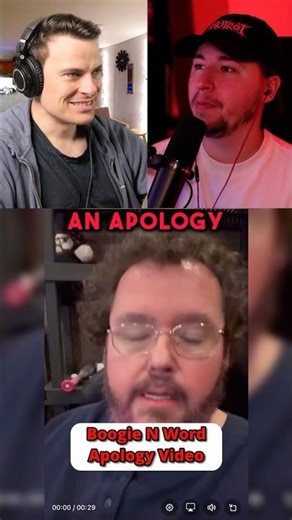 Boogie said N Word (Apology Video)
