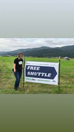 The campers are rolling in for FarmJam! The free shuttle will take you downtown and bring you back to FarmJam, courtesy of Colville Together! | Colville, WA