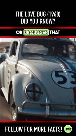 Did you know THIS about THE LOVE BUG (1968)? Movie Facts & Trivia 5