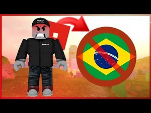 O ROBLOX NÃO GOSTA DO BRASIL? 😥🇧🇷