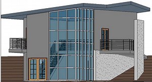 Roof Crickets and Flat Roofs created by Revit