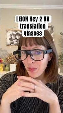 LEION Hey 2 AR Translation Glasses