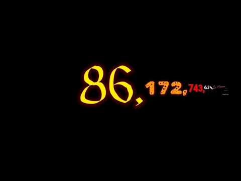 0 to 1 Quindecillion with voices and sounds 85 more