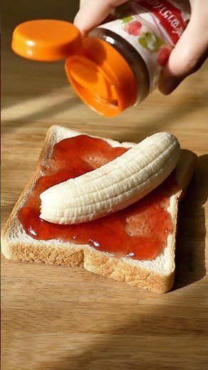 1分シナモン！美味時短サンド！Cinnamon Sugar Banana Sand