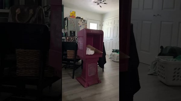 little free library makeover, day 4: designing and spray painting