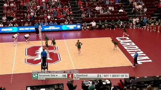 Fight after fight 💪 #NCAAWVB x 🎥 ESPN / Stanford Women's Volleyball | NCAA Women's Volleyball