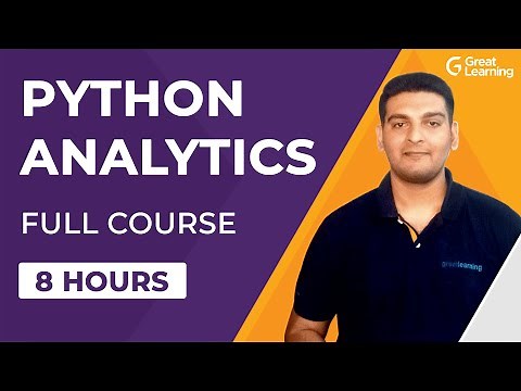 Python for Analytics Full Course for Beginners | Numpy, Pandas, Matplotlib, Seaborn | Great Learning