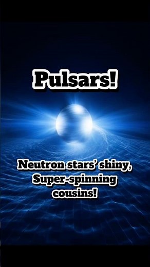 What Are Pulsars? The Fastest Things in the Universe! #celestialquickfacts #space #pulsars