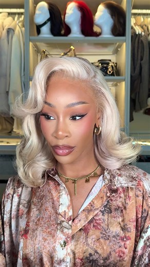 ALLL THAT WORK.. to not like install 😭 imma still post it eventually. But know it's not my best work 😭 anyways DETAILS!! Hair @Sleyed Dye @Garnier UK 9.12 - Very light pearl blonde Dryer @Remington UK Curling wand @Amazon #mariammusa #wig #blondewig