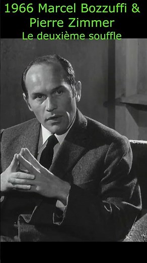 Marcel Bozzuffi face à Pierre Zimmer 🔥 | Le Deuxième Souffle – Scène culte (1966) #cinemafrancais