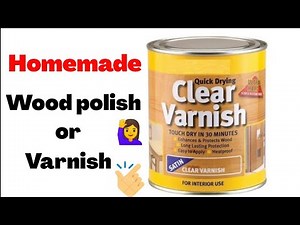 how to make wood polish at home|Homemade wood polish