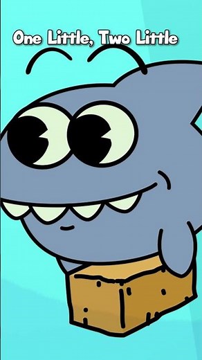 Ten Little Baby Sharks #shorts #kidssongs #shark