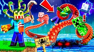 Morphing into ULTIMATE DEMON in MINECRAFT!