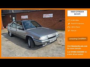 1993 Citroën BX GTI 1.9 | 52k Miles | Rare 90s Icon | Show Condition