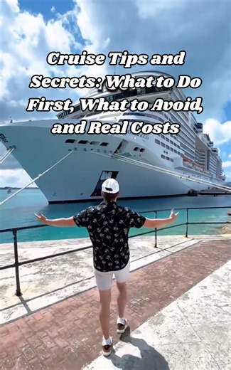 Cruise tips and secrets: What to do first, what to avoid, and real costs