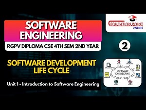 Software Development Life Cycle | Software Engineering RGPV Diploma CSE / IT 4th Sem 2nd Year