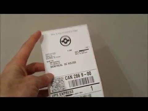 UPS customized shipping label