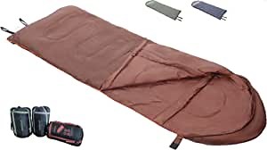 Camping Sleeping Bag- 4 Seasons Warm Cold Weather, Cozy, lightweight, Compressed, Waterproof - Indoor & Outdoor: Camping, Backpacking, Hiking, Special designs to keep You warm