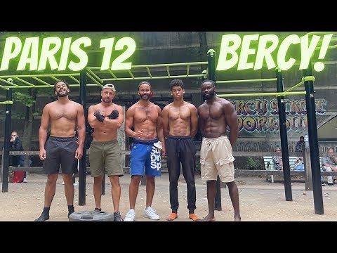 STREET WORKOUT TOUR #6 Bercy Paris 12 ème moune stories ep96 #calisthenics #motivation #fitness