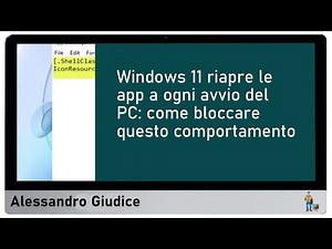 Windows 11: bloccare l'apertura automatica delle app all'avvio del PC