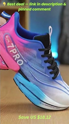 Carbon Plate Running Shoes ⚡ Air Cushion Speed Boost