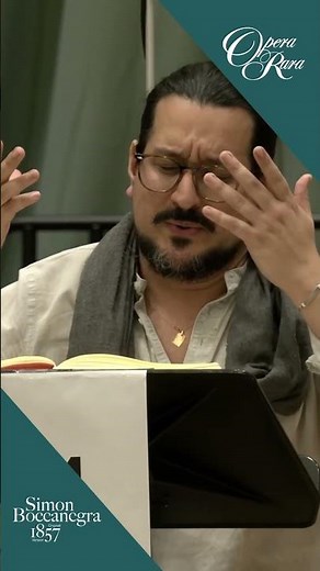 #Baritone Germán Enrique Alcántara sings Simon Boccanegra in #Verdi's 1857 version of the #opera