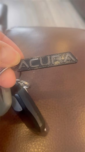 TPU & PETG #acura #keychain #shorts #3dprinting #like #subscribe