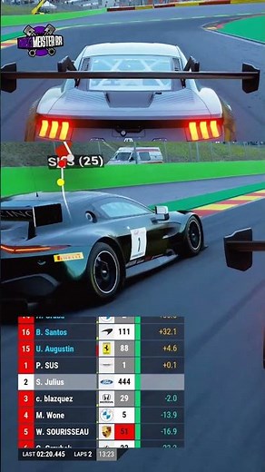 ACC Spa INSANE Overtake for P1 at the Bus Stop Chicane! #shorts #assettocorsa #racing #simracing