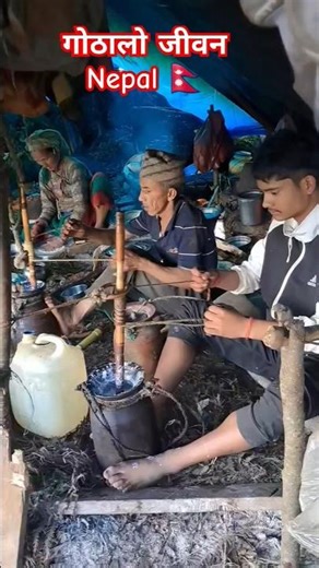 Nepali mountain village life and Poor but Most Relaxing Life in nepal