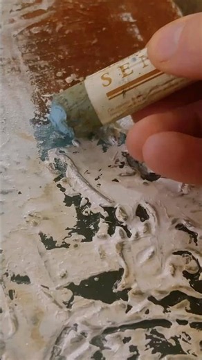 Create incredible textures with Sennelier Oil Pastels. ✨ #art