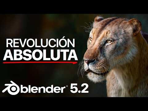 No estamos preparados para Blender 5.2, este SI es el cambio DEFINITIVO