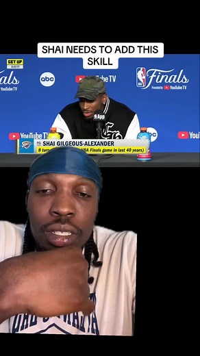 This is an area of improvement for Shai #nba #basketball #greenscreen | Hugo Black
