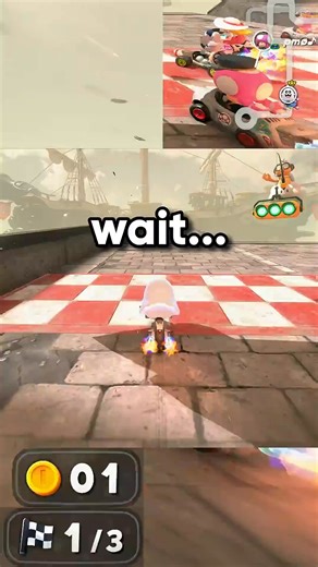 Mario Kart Strategy is Complex!_ _ Airship Fortress in Mario Kart World | Short Cat