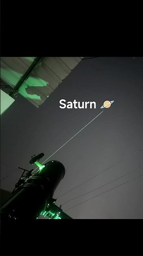 This is what I captured through my telescope #saturn #space #astronomy #shorts #astrophotographer