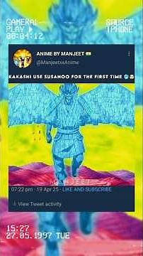 KAKASHI'S SUSANOO POWER 🥶🤯