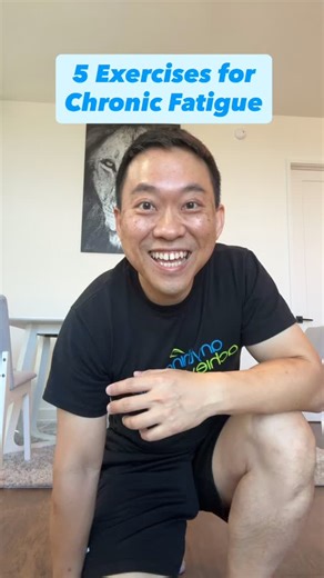 Five exercises for chronic fatigue. Do each exercise for 30 seconds. If you can’t stand up, you can do them in a chair. Do all five exercise exercises at least twice a day.#achieveintegrativehealth #anythingisachieveable #acupuncture #qraacupressure | Achieve Integrative Health