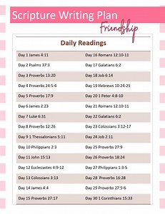 12 Month Scripture Writing Plan| 30 Day Scripture Writing Journal Pages | Printable Bible Study Journal | Bible Reading Plan - Etsy
