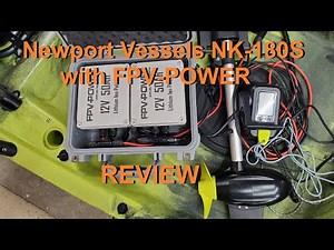 Newport Vessels NK-180S kayak motor, powered by FPV POWER Review