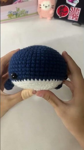 The Cutest Mini Crochet Whale You Need to Make ASAP! #crochet