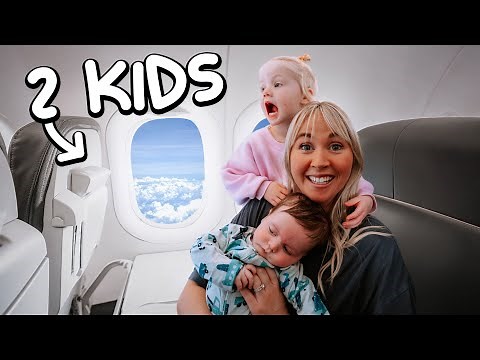 Surviving Our First International Flight with a Newborn & Toddler