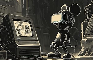 Mickey Mouse is stuck in your MacBook