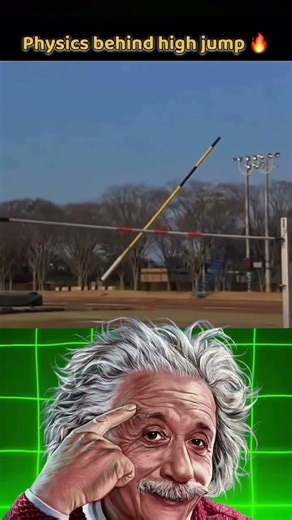 Physics behind high jump