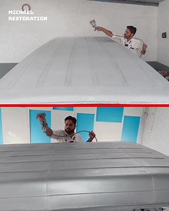 Full Restoration of a Vintage Car | Reviving and Repainting Antique Beauty video by Michael Restoration | Genius Cars | Facebook