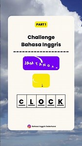 English Challenge Part 1