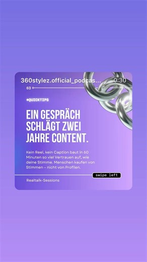 Podcast als Gamechanger ! #podcast #realtalksessions #podcastempfehlung