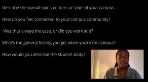 Campus Life and Student Culture: Amariá Jones